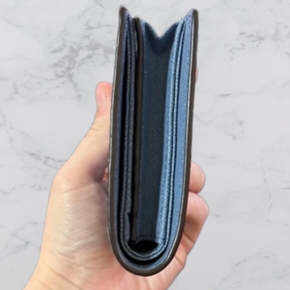 MICHAEL Michael Kors Mercer Crocodile-Embossed-Leather Card Case - Picture 12 of 12